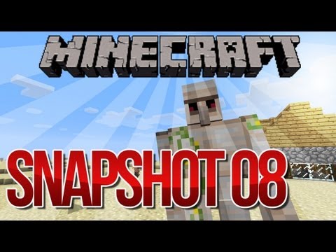 Minecraft SNAPSHOT 12w08a - Features Explained!