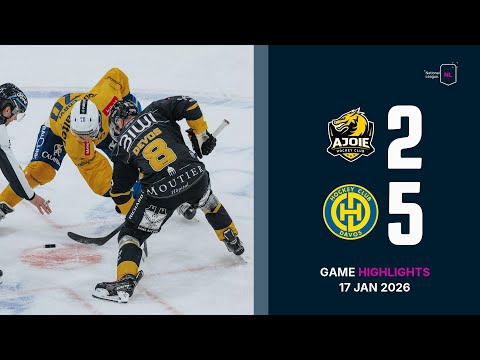 HC Ajoie vs. HC Davos - Game Highlights