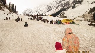preview picture of video 'Sonamarg Sight Seeing - Thajiwas Glacier Video - Kashmir Tourism'