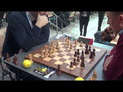 GM Moranda Wojciech - GM Ruslan Ponomariov, Blitz chess, Nimzo-Indian defense