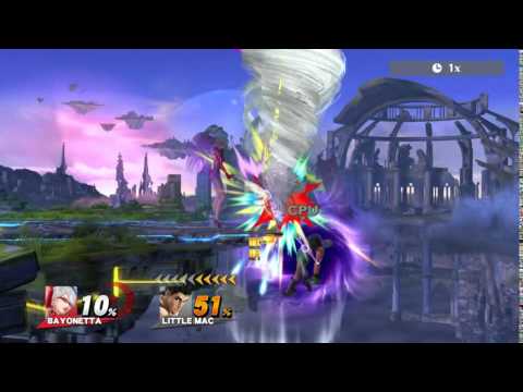 Bayonetta vs Little Mac is 100-0