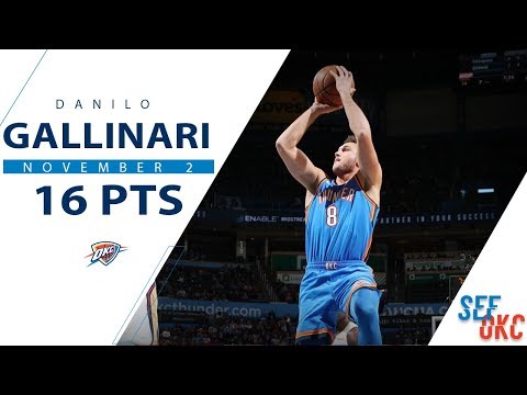 Danilo Gallinari's Full Highlights: 16 PTS vs Pelicans | 2019-20 NBA Season - 11.2.19