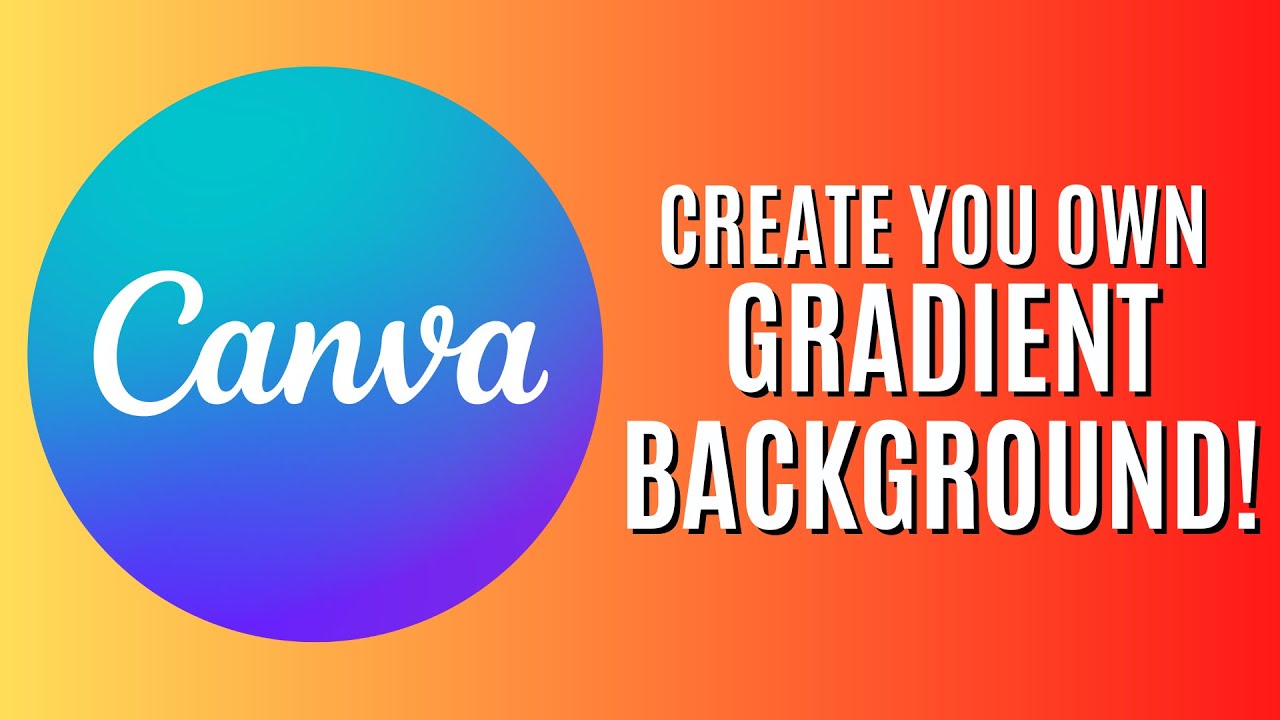How to Create a Gradient Background in Canva