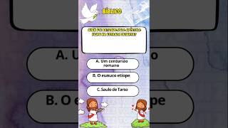 Quiz Bíblico: Batismos, Quedas e Cidades.