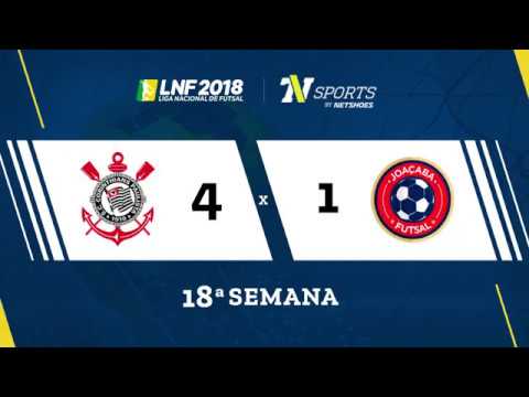 LNF2018 - Corinthians 4 x 1 Joaçaba - Gols - 18ª Rodada