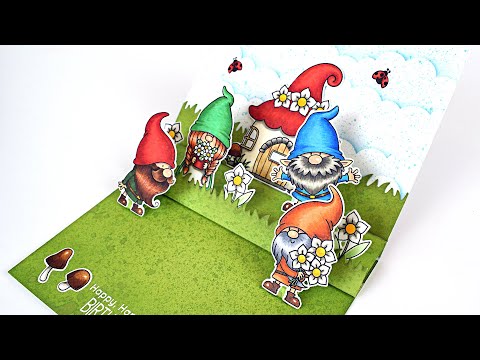 How to Create a Pop-Up Scene Card