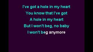 Rick Springfield - Hole In My Heart Karaoke