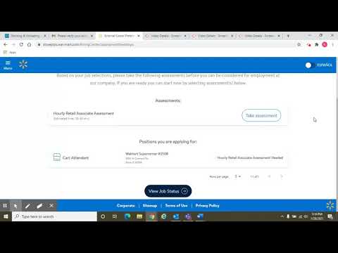 Walmart Applications