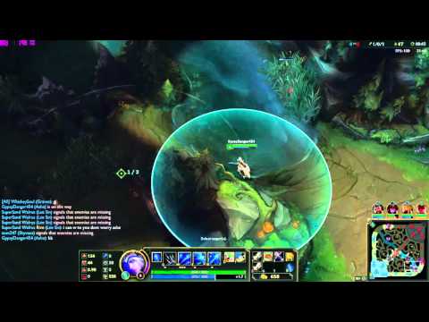 League of Legends - GypsyDanger454 - Ashe/Lee Sin VS Jinx/Aurelion Sol ADC Bot Lane S6.6