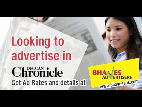 Deccan chronicle advertisement