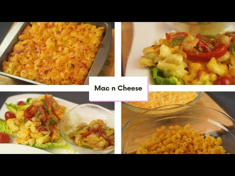 Mac n Cheese with sauted shrimp by Some Tea and Toast