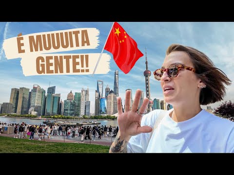 A gigante e tecnológica cidade chinesa: Xangai!