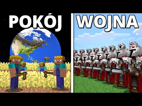 100 GRACZY SYMULUJE CYWILIZACJE W MINECRAFT...
