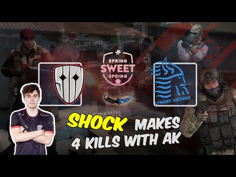 SHOCK makes 4 kills with AK, Sinners vs Lyngby Vikings, Spring Sweet Spring 1