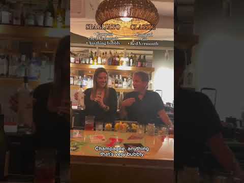 Classic Negroni & Negroni Sbagliato with Immigrant Food co-founders Téa and Peter!