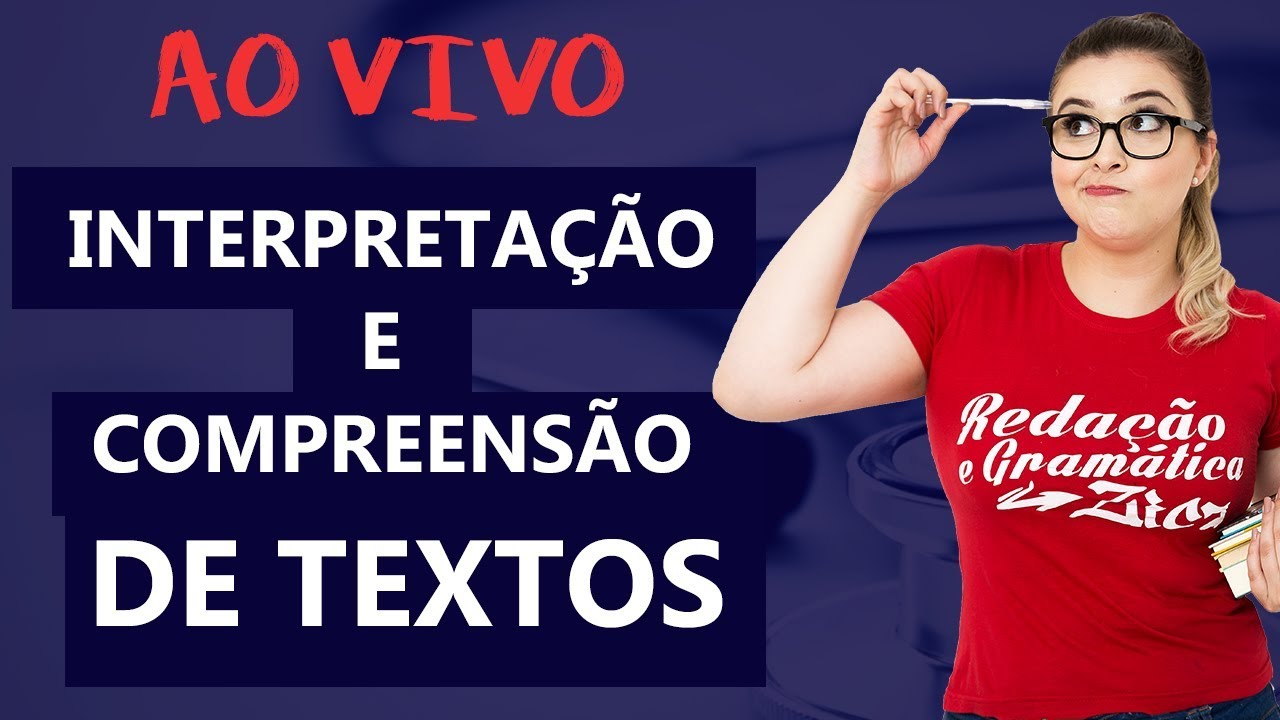 INTERPRETAÇÃO E COMPREENSÃO DE TEXTOS  - PROFA. PAMBA
