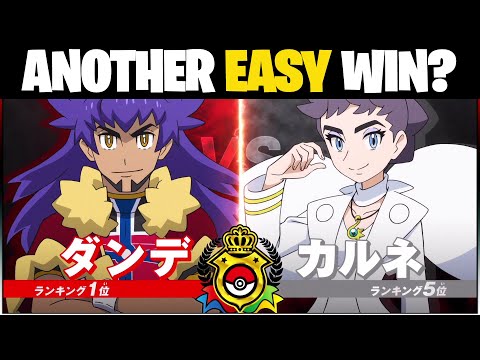 Leon DESTROYS Diantha In Masters 8 Semifinal Battle! - Pokemon Journeys