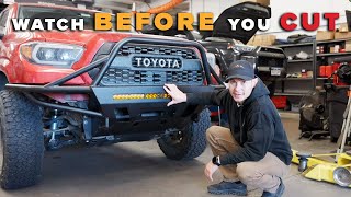 Don’t Cut Your OEM Bumper! 3rd Gen Tacoma High-Clearance Bumper Prep (R4T Bumper Caps)