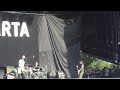 Sparta - "Glasshouse Tarot" @ Riot Fest 2022 Chicago, Live HQ