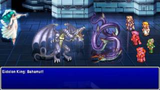 Final Fantasy IV The After Years (Final Tale, Part 2 ~ Planet Eater) - Mysterious Girl #7 &amp; Bahamut