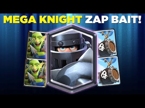 12-0 GRAND CHALLENGE! Mega Knight Zap Bait Deck LIVE Grand Challenge Gameplay - Clash Royale