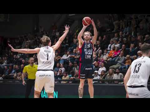 Caleb McGill plankblock på Lukas Friberg