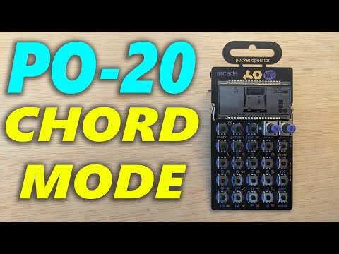 PO-20 Arcade: Chord Mode Tutorial!