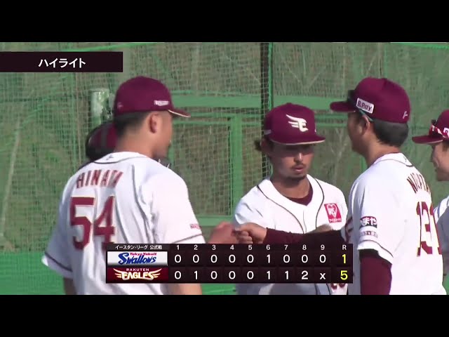 【ファーム】4月5日 東北楽天ゴールデンイーグルス 対 東京ヤクルトスワローズ ハイライト