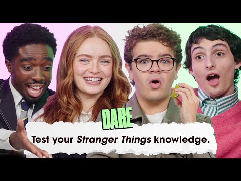 Stranger Things Cast Play Truth or Dare | Teen Vogue