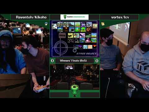 CT GamerCon 6 - Raventoly/Kikoho (Green) vs. Icy/vortex (Red) - Melee Doubles WF