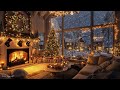 Christmas Ambience 2025 Instrumental Christmas Music Beautiful Snowy Christmas Ambience