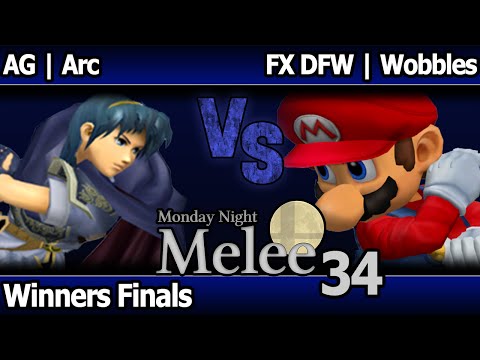 MNM 34 - AG | Arc (Marth) vs FX DFW | Wobbles (Mario) - Winners Finals