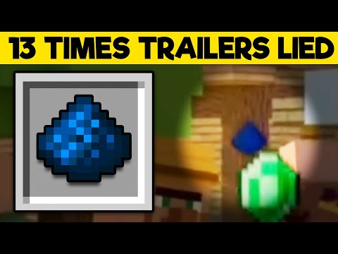 13 Times That Minecraft Trailers LIED To Us