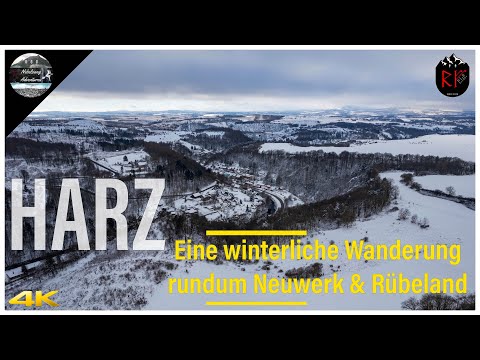 ↟ ↟ HARZ | Eine winterliche Wanderung rundum Neuwerk & Rübeland | 🎥 DJI Osmo Action 5 Pro | 4K HDR