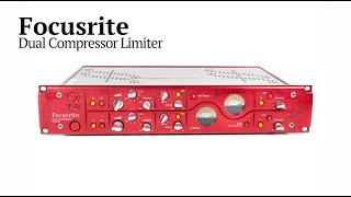 Focusrite Red 3 Dual Compressor Limiter from Chris Lord-Alge