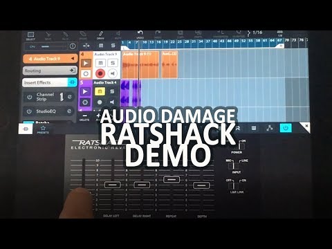 Audio Damage Ratshack Reverb 3 Demo