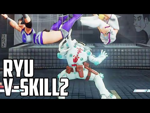 [SFV:CE] Ryu New V-Skill 2 Combos