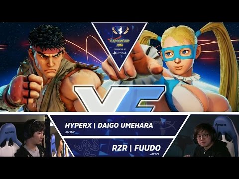 SFV: HyperX Daigo Umehara vs RZR Fuudo - Capcom Cup 2016 Day 1 Top 16 - CPT2016