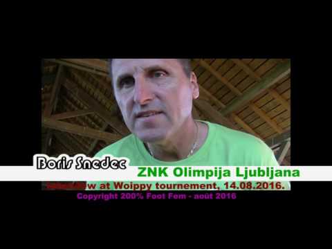 Boris Snedec (ZNK Olimpija Ljubljana) interviewed by Christian Estevez,