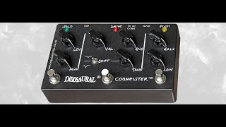 Video thumbnail for Dinosaural Cogmeister OD pedal demo by Ramon Goose