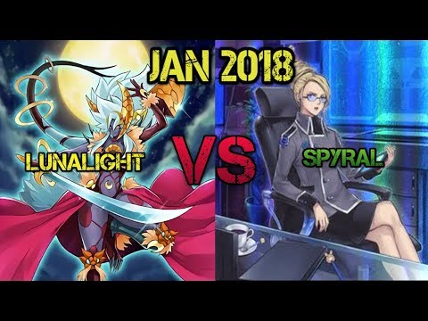 [JAN 2018] *YUGIOH* FINALS LOCAL MATCH LUNALIGHT VS SPYRAL