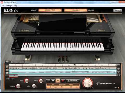 Canon in D TOONTRACK EZKEYS GRAND PIANO Sound test