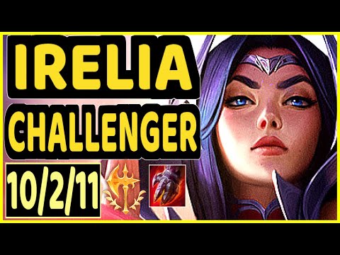 EVROT (IRELIA) - 10/2/11 KDA MID CHALLENGER GAMEPLAY - BR