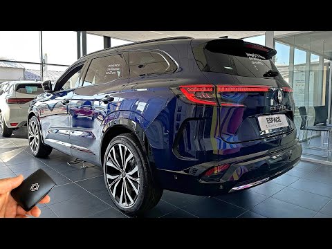 New Renault Espace Iconic 2024 (Full Hybrid) | Visual Review, Exterior, Interior & Boot