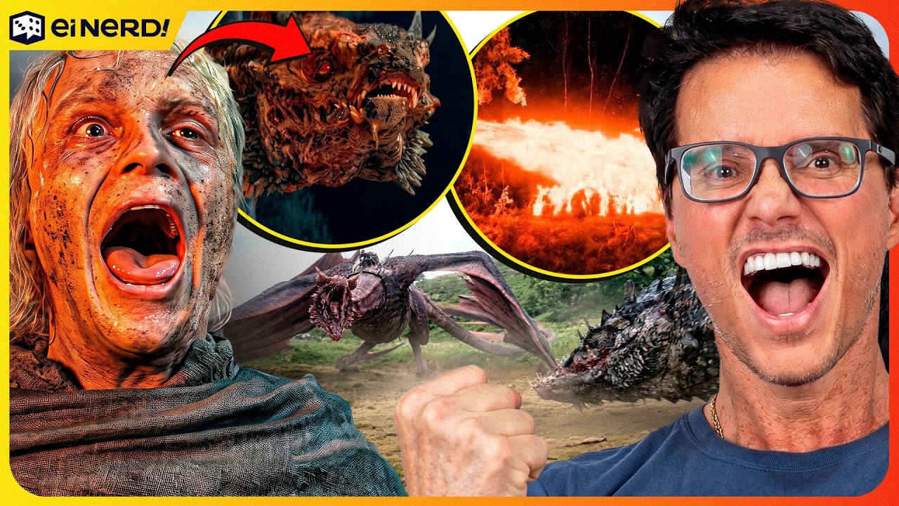 O MELHOR EPISÓDIO DE HOUSE OF THE DRAGON! BATALHA COM 4 DRAGÕES [análise episódio 7]