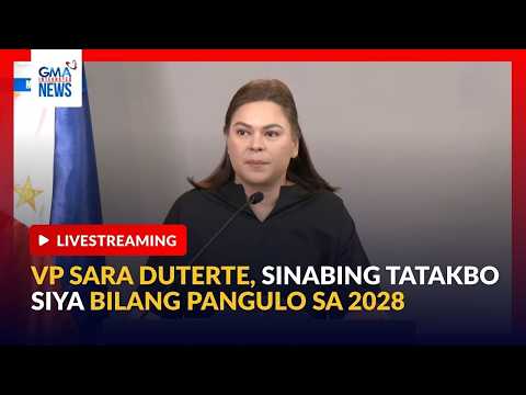 LIVE - VP Sara Duterte press briefing (Feb. 18, 2026) - Replay | GMA Integrated News