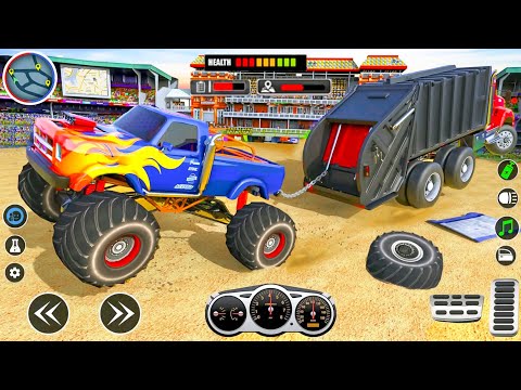 Monster Truck Crash Racing Demolition Derby Stunts Simulator - Android Gameplay.