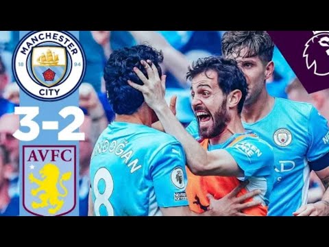 HIGHLIGHTS | Man City 3-2 Aston Villa | CHAMPIONS AGAIN! | Gundogan two goals & Rodri!