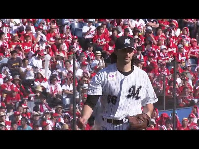 【7回表】マリーンズ・ボルシンガー 7回3失点の好投を見せる!! 2018/6/2 M-C