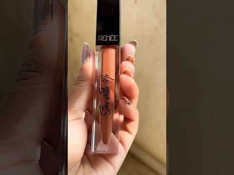 Renee stay with me liquids lipstick💄. Shade: crème of caramel